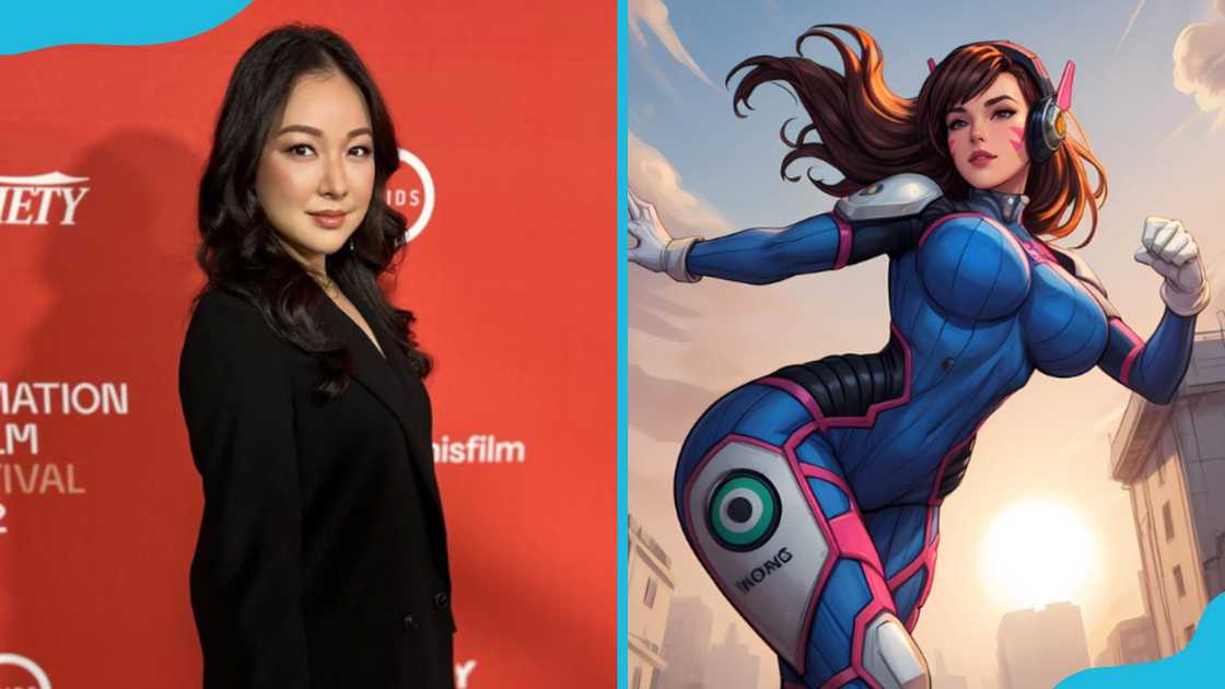 Charlet Chung as D.Va Charlet Chung as D.Va