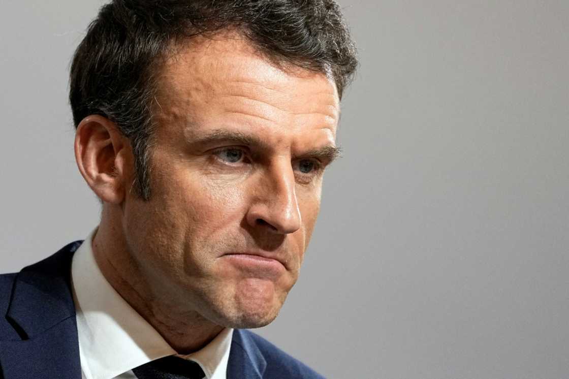 Macron, 45, promised a 'new method' for his second term which began last May Macron, 45, promised a 'new method' for his second term which began last May