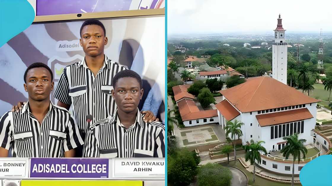 Adisadel College, National Science and Maths Quiz, NSMQ, David Arhin, Emmanuel Arthur, Serlom Gamesu, University of Ghana Medical School, UGMC Adisadel College, National Science and Maths Quiz, NSMQ, David Arhin, Emmanuel Arthur, Serlom Gamesu, University of Ghana Medical School, UGMC
