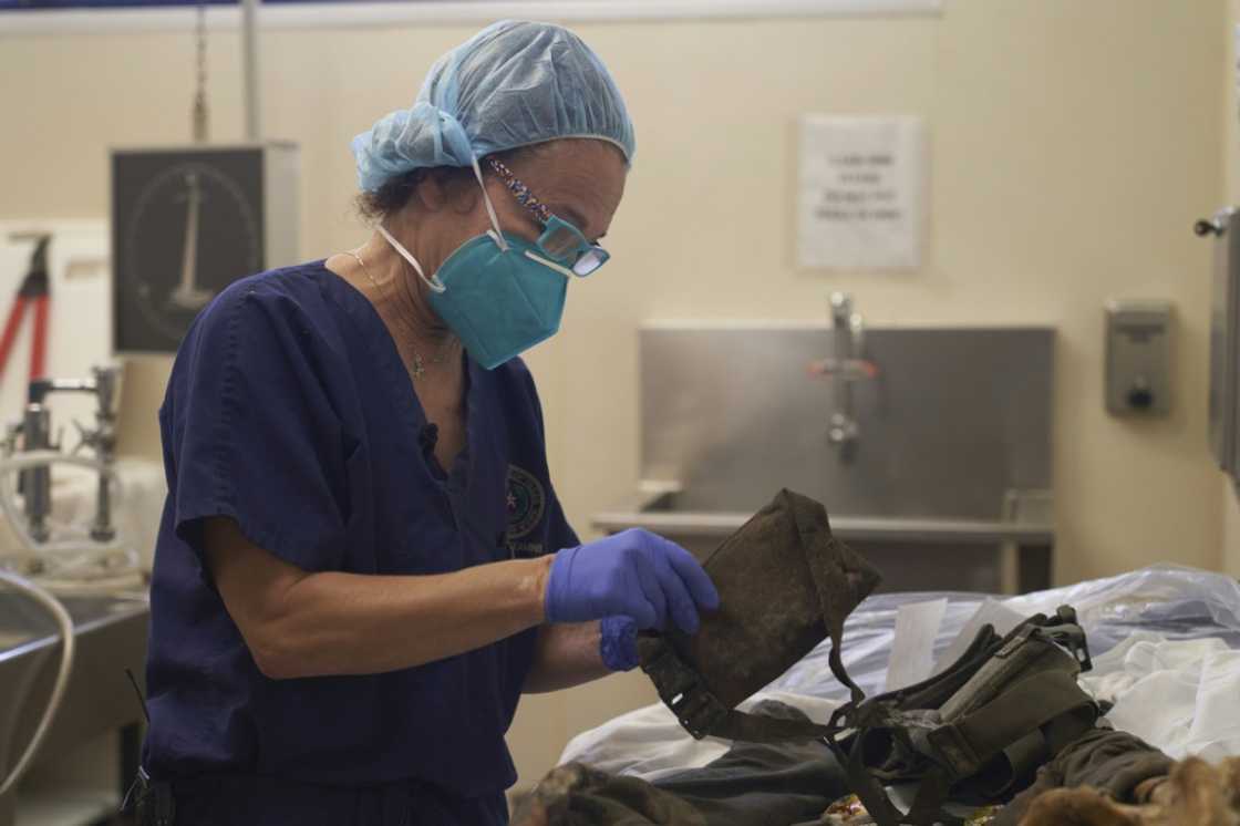 Dr. Corine Stern, the chief coroner for southern Texas, says most of migrants whose remains she deals with have died from heatstroke or dehydration Dr. Corine Stern, the chief coroner for southern Texas, says most of migrants whose remains she deals with have died from heatstroke or dehydration