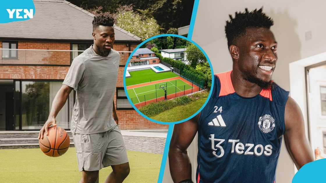 Andre Onana, Onana's house, Andre Onana's mansion, Manchester United, Premier League goalkeepers, Cameroon national football team