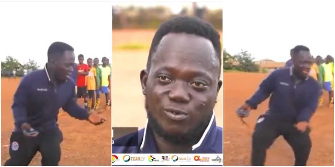 Coach Daniel Dadson proves disability is not inability Coach Daniel Dadson proves disability is not inability