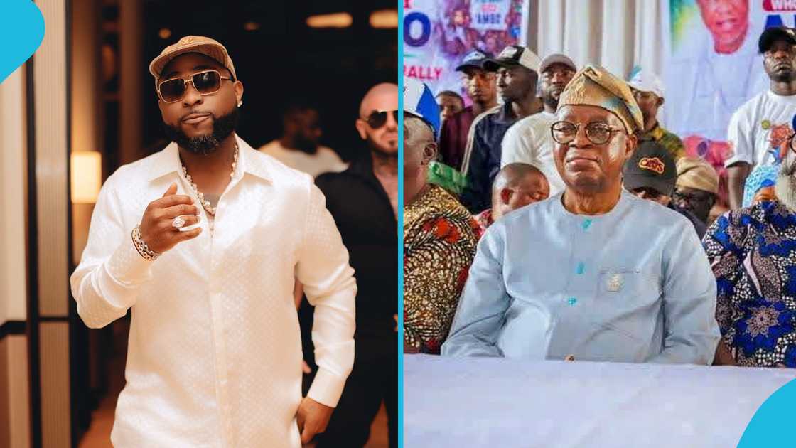 Davido, Adegboyega Oyetola, APC Davido, Adegboyega Oyetola, APC