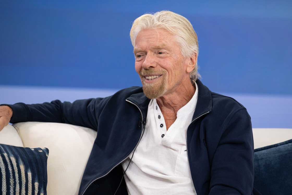 Sir Richard Branson during a past interview in the USA