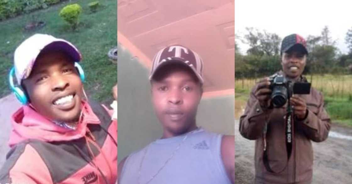 Peter Kipkorir, 27-year-old man seeking to be adopted. Peter Kipkorir, 27-year-old man seeking to be adopted.