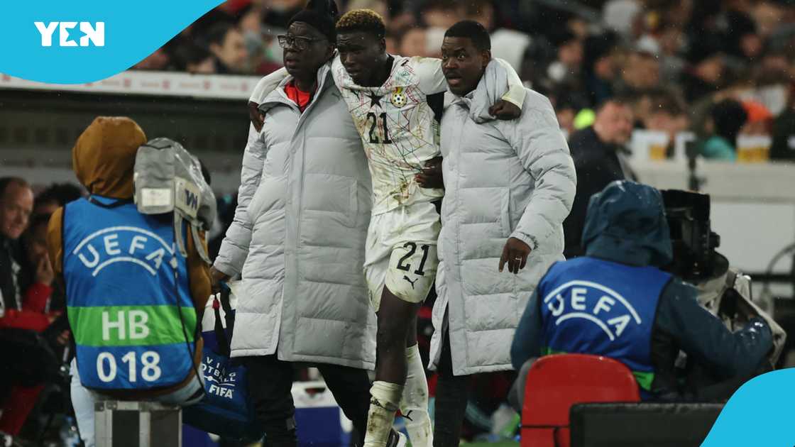 Kojo Peprah Injury: Black Stars Suffer Blow in Germany vs Ghana Match