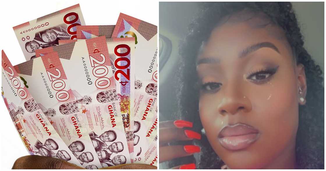 Ghanaian lady gets gifted Ghc2,000 from a stranger who thought she is a beauty. Ghanaian lady gets gifted Ghc2,000 from a stranger who thought she is a beauty.