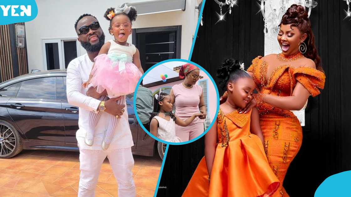 Nana Ama McBrown's daughter, Baby Maxin, has grown big