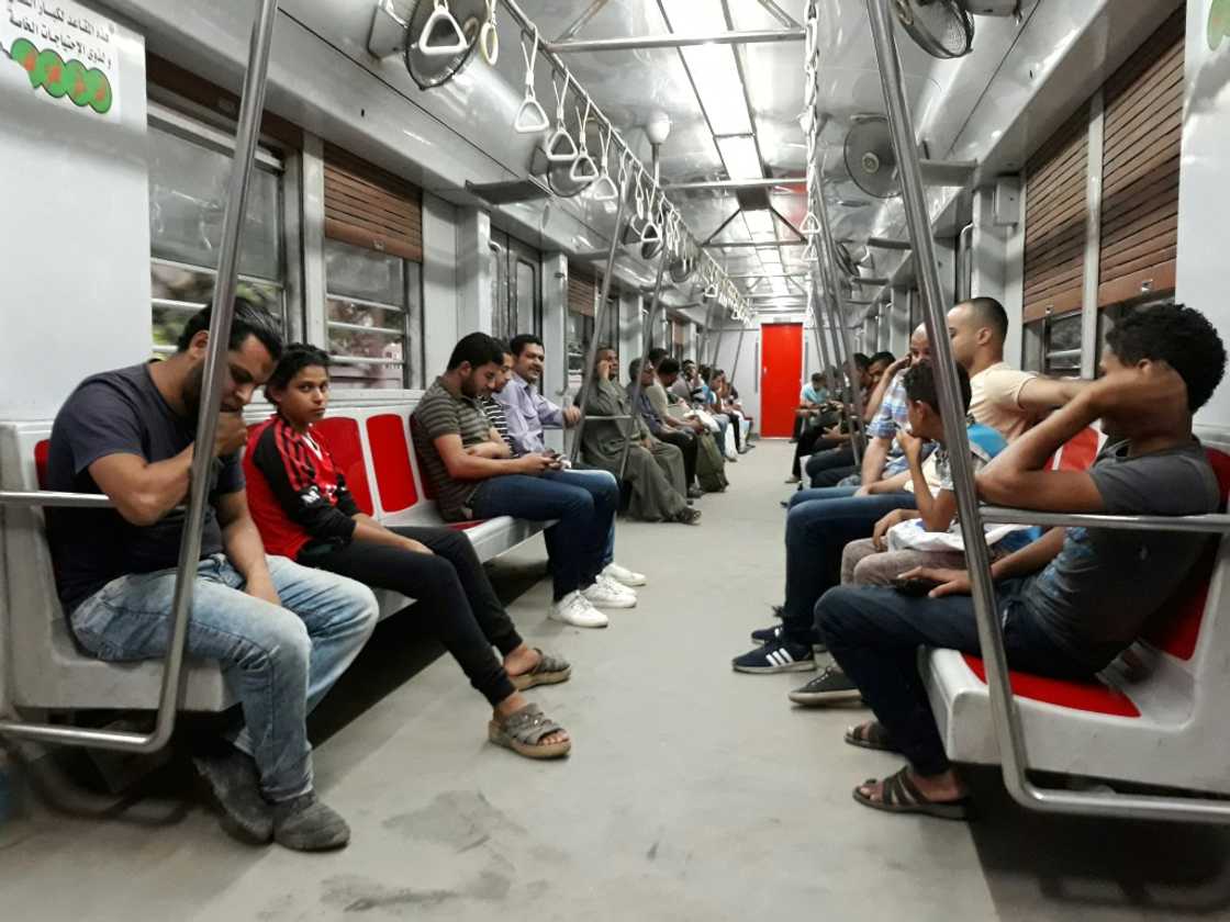 Cairo's metro is the oldest in the Arab world and reserves carriages for women who do not wish to ride with men Cairo's metro is the oldest in the Arab world and reserves carriages for women who do not wish to ride with men
