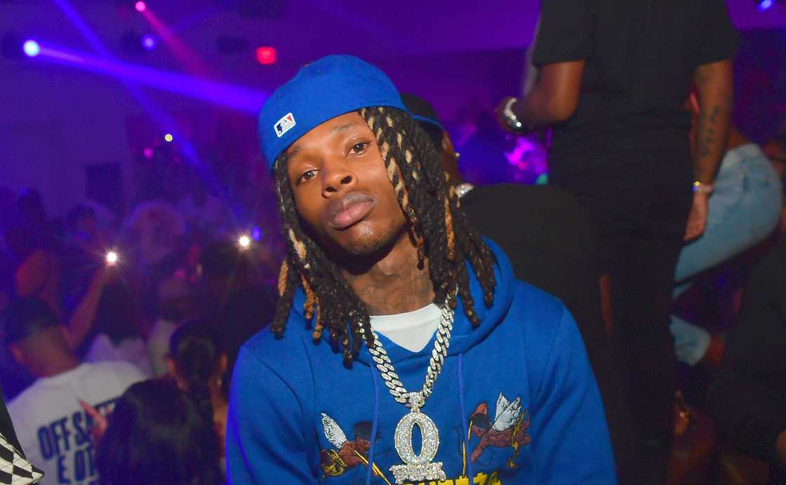 Drill rapper King Von at the Compound Saturday Nights event. Drill rapper King Von at the Compound Saturday Nights event.