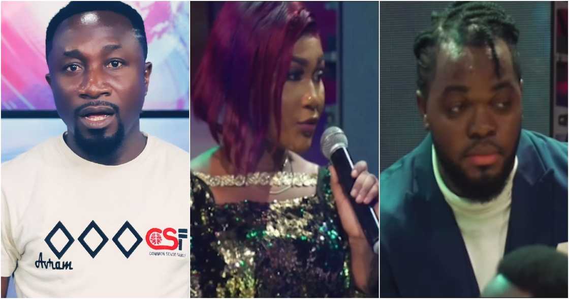 Photo of Avram Moshe, Efia Dragon and Alejandro Photo of Avram Moshe, Efia Dragon and Alejandro