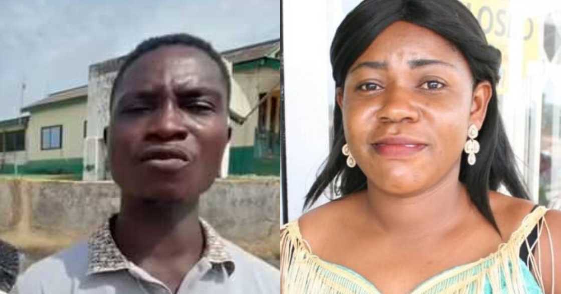 My wife was truly pregnant - Husband of Takoradi missing but found woman gives full account in new video My wife was truly pregnant - Husband of Takoradi missing but found woman gives full account in new video