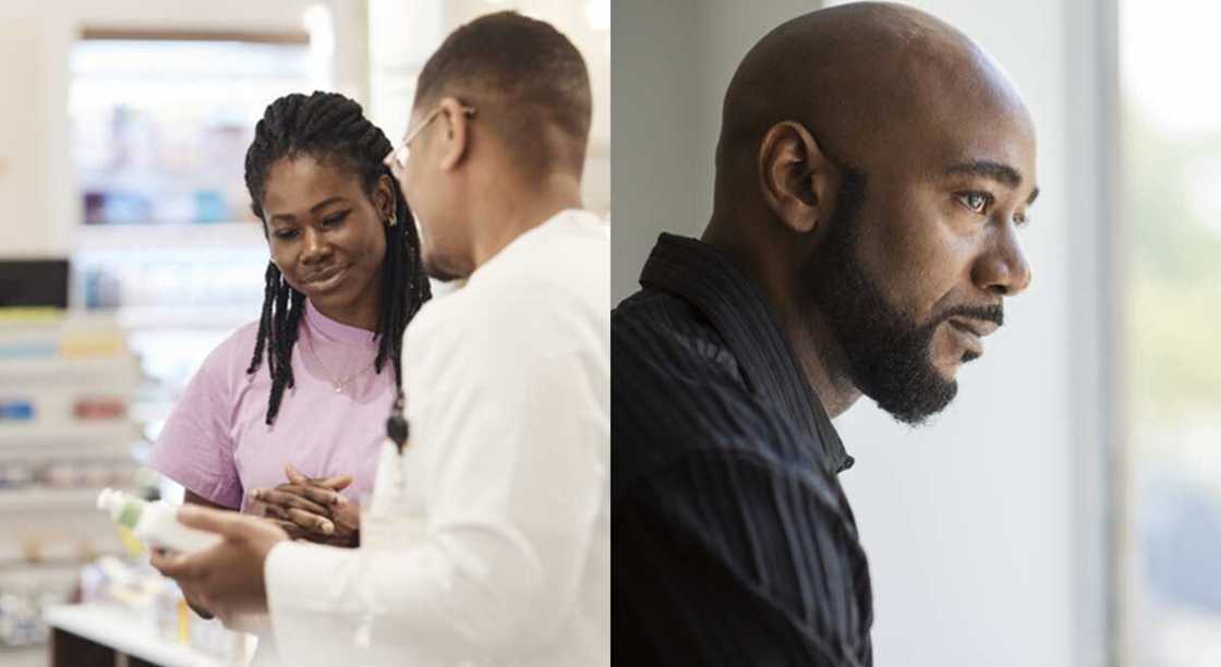 Man demands DNA test after meeting his wife's boss. Man demands DNA test after meeting his wife's boss.