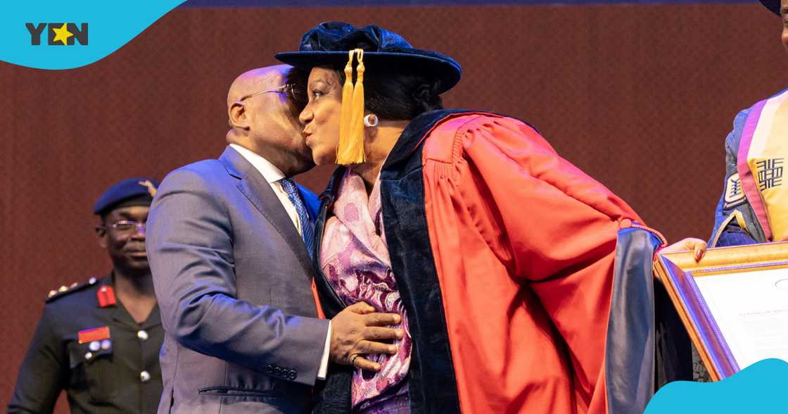 Rebecca Akufo-Addo received an honorary doctorate