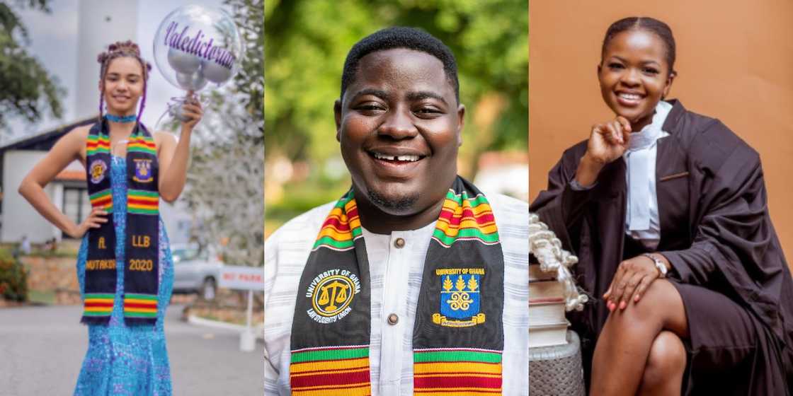 Meet the 7 students who graduated with first class Law degrees from Legon in 2020 (photos)