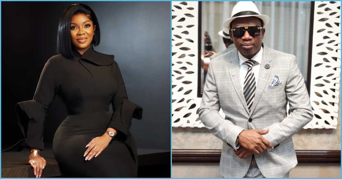 Photo of Serwaa Amihere and Counsellor Lutterodt Photo of Serwaa Amihere and Counsellor Lutterodt