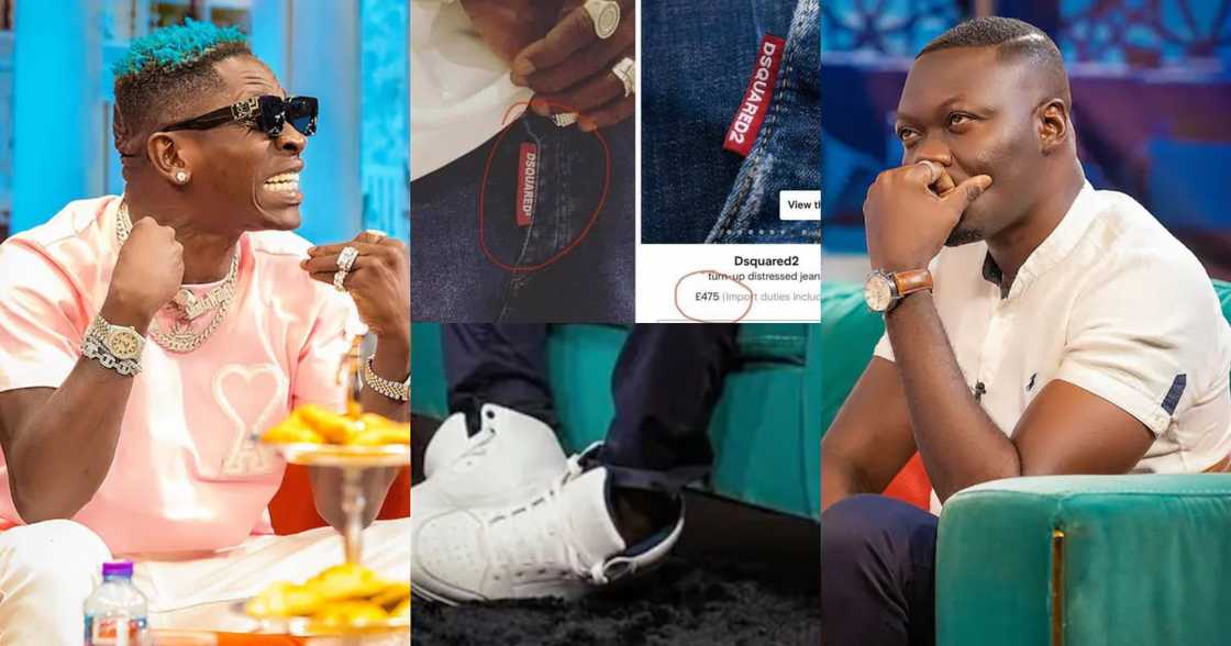 Shatta Wale and Arnold Baidoo Shatta Wale and Arnold Baidoo