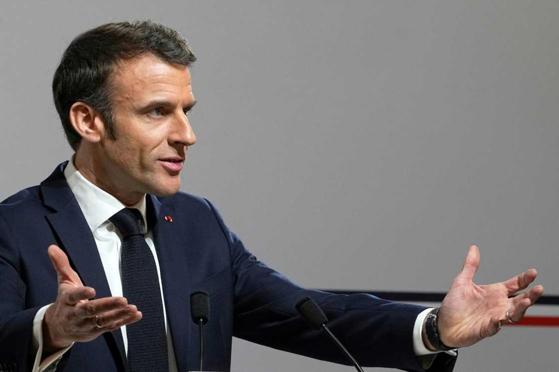 Macron has argued that the pension changes are needed to avoid crippling deficits Macron has argued that the pension changes are needed to avoid crippling deficits