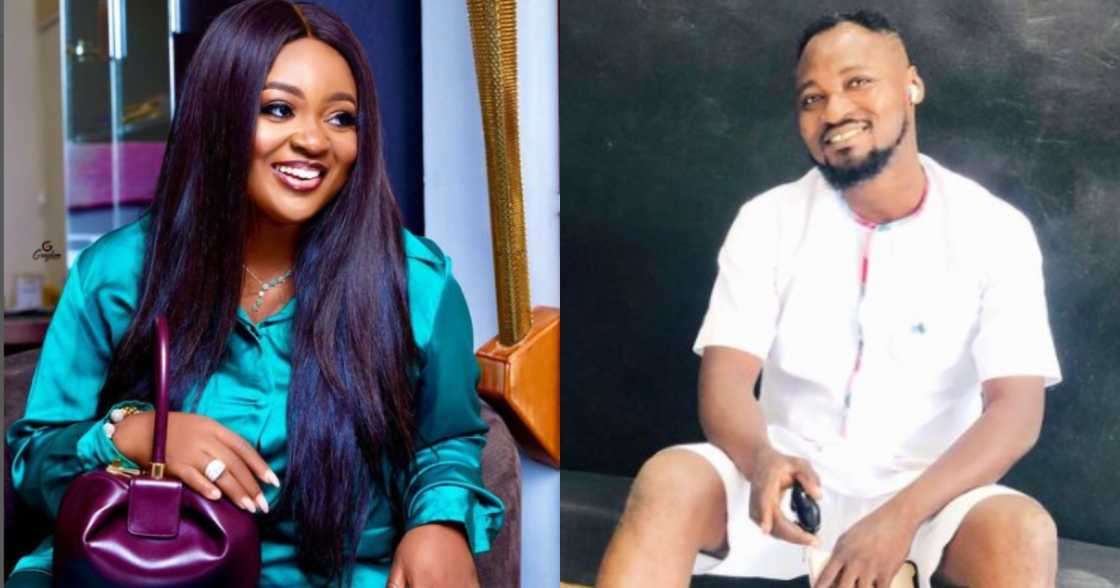 Video Of Funny Face Kissing Jackie Appiah Resurfaces; Fans React Video Of Funny Face Kissing Jackie Appiah Resurfaces; Fans React