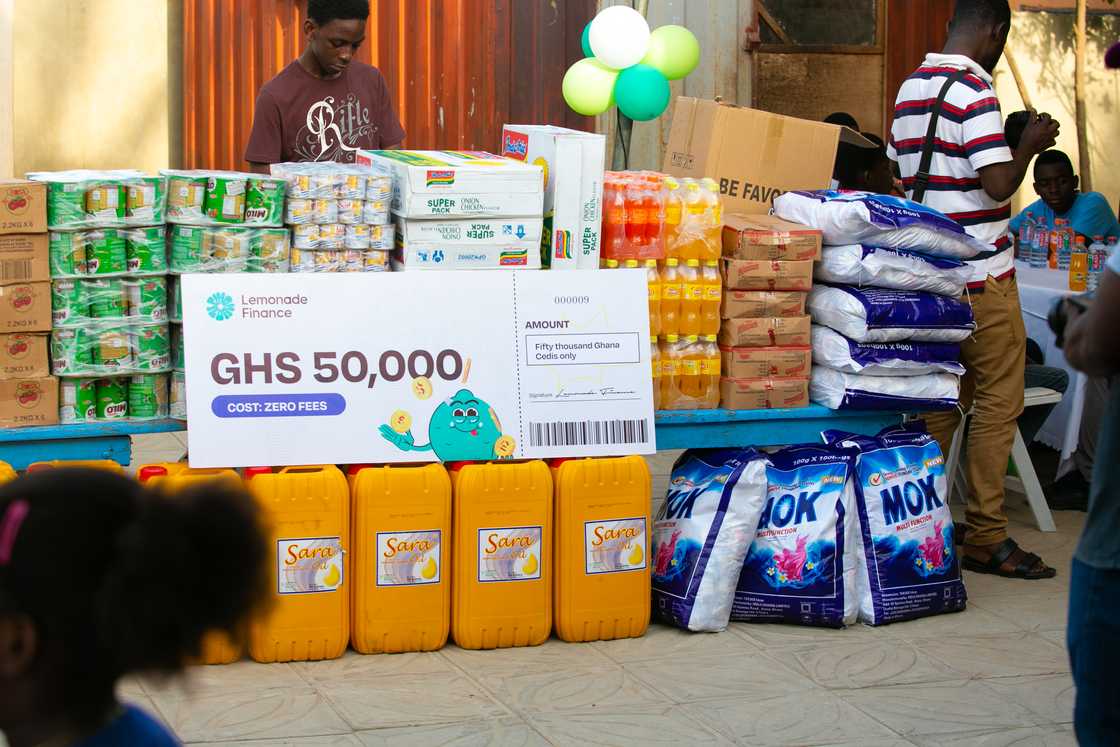 Lemonade Finance puts smiles on faces at the Nyamedua Orphanage