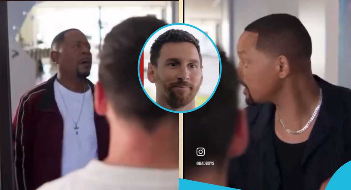 Messi and Will Smith Messi and Will Smith