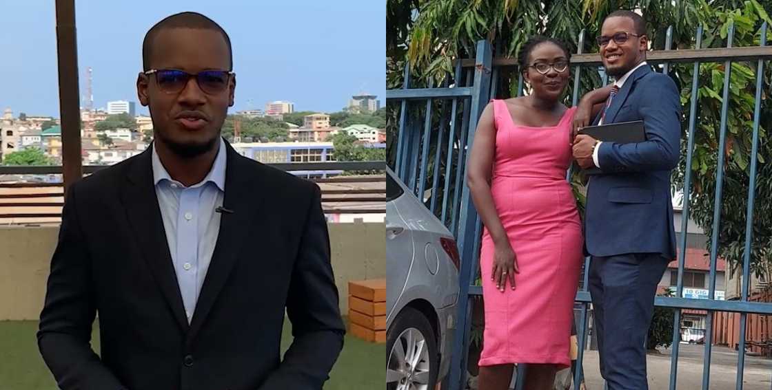 Umaru Sanda Amadu and the receptionist who submitted his letter Umaru Sanda Amadu and the receptionist who submitted his letter