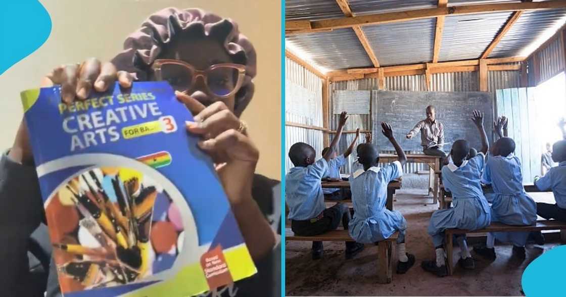 GES-approved textbooks, song lyrics, yemi alade, ghana, Ghanaian parent, mother, GES, creative arts, creative arts textbook