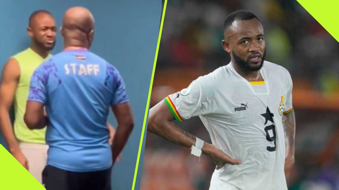 Jordan Ayew shares frustrations with Kwesi Appiah.