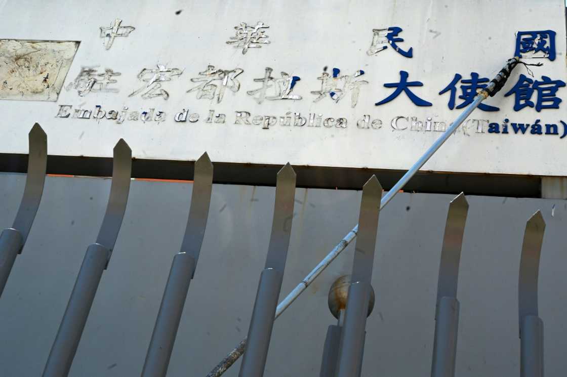 Taiwan must vacate its embassy in Tegucigalpa after Honduras switched ties to China Taiwan must vacate its embassy in Tegucigalpa after Honduras switched ties to China