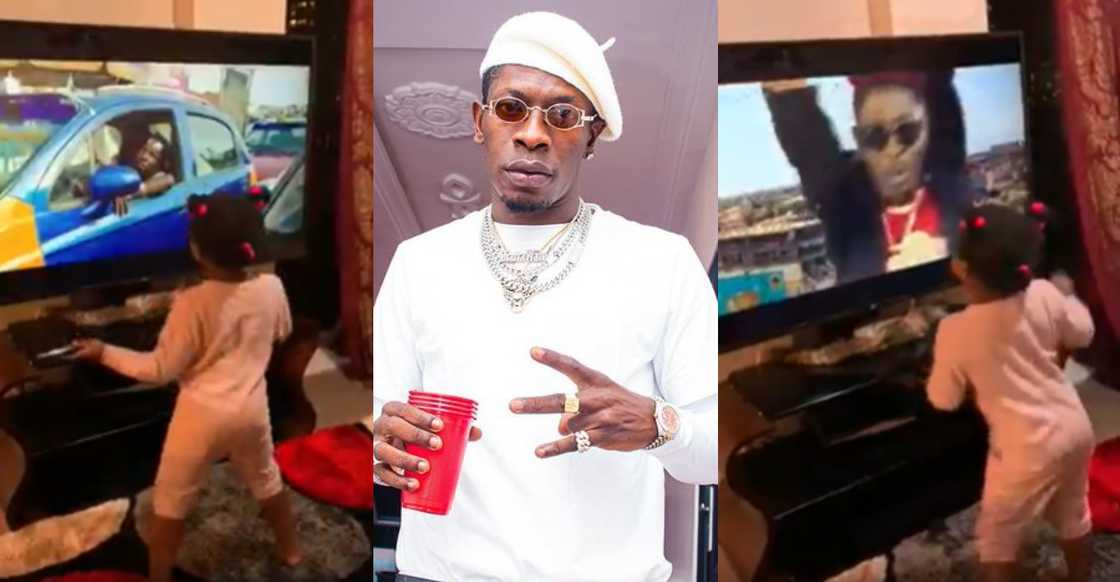 Little girl dances ro Shatta Wale's song Little girl dances ro Shatta Wale's song