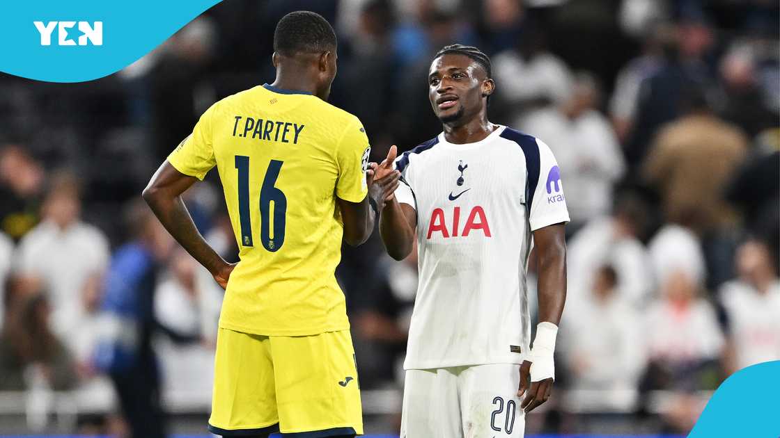 Mohammed Kudus Shows Affection to Thomas Partey After Champions League Showdown