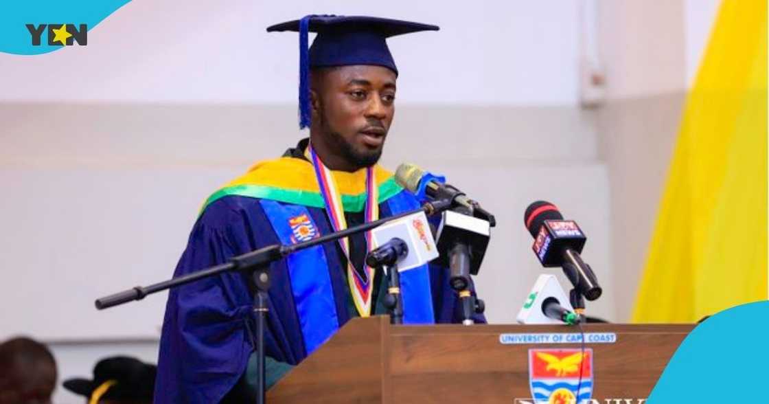 Ebenezer Nii Addo Tetteh, UCC, valedictorian, graduation ceremony, academic success