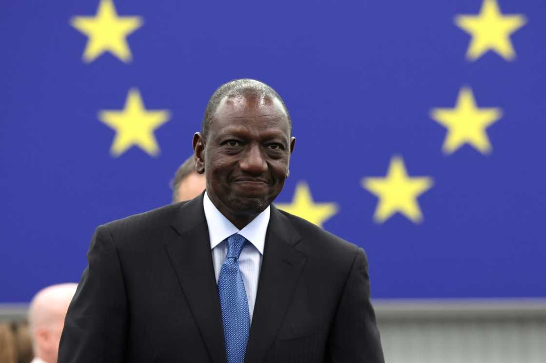 Kenyan President William Ruto said the trade deal with the EU marked 'the beginning of a historic partnership' Kenyan President William Ruto said the trade deal with the EU marked 'the beginning of a historic partnership'