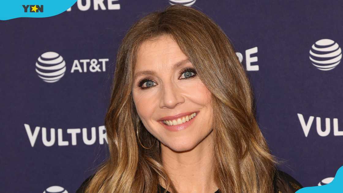 Actress Sarah Chalke attends the 2018 Vulture Festival Los Angeles.