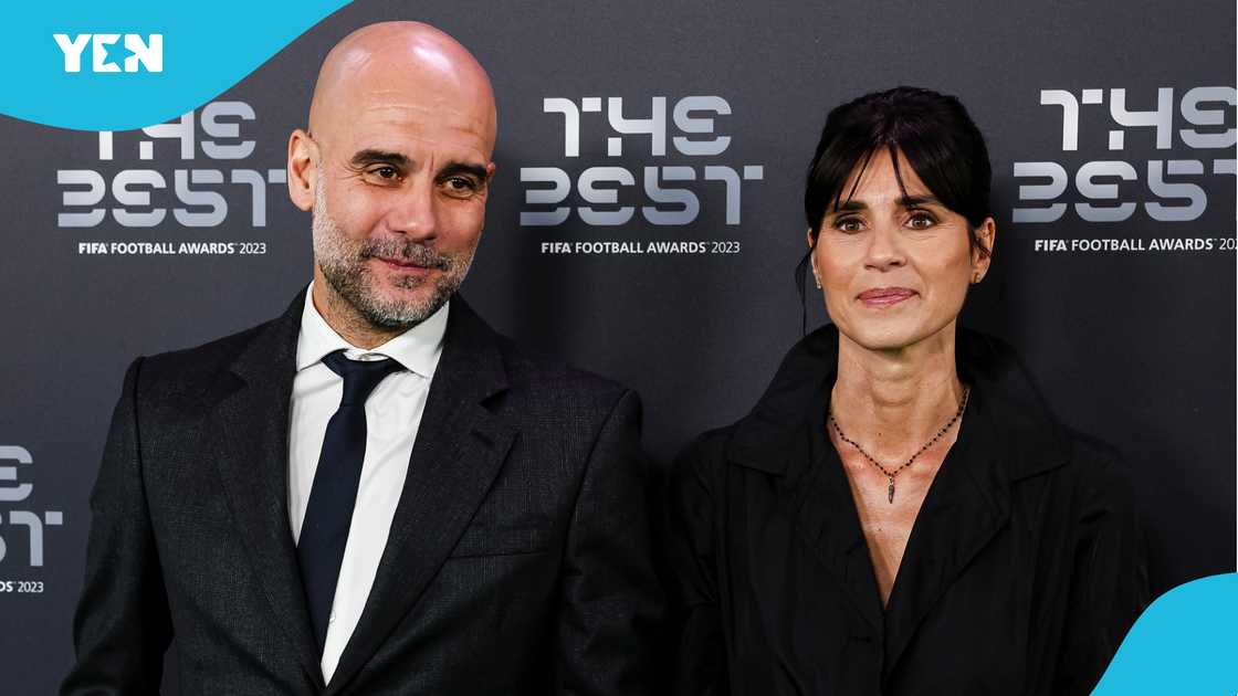 Pep Guardiola, wife, Cristina Serra, The Best FIFA Football Awards.