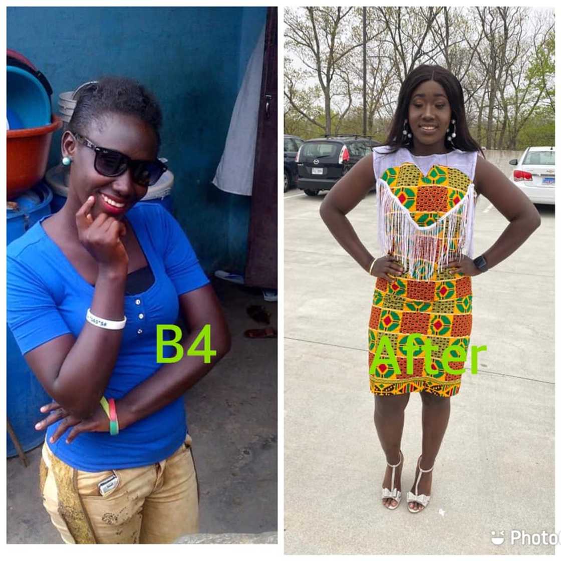 How I left Ghana vs now; Ghanaians abroad flood social media with before & after photos