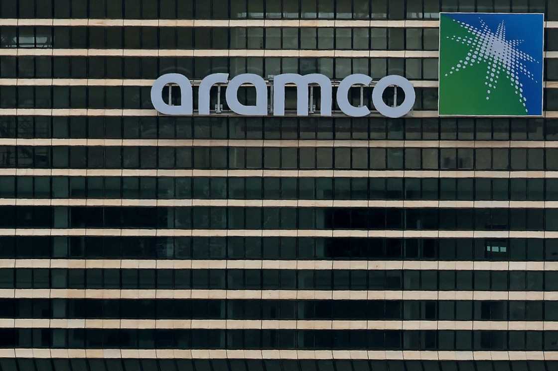This picture shows Aramco tower at the King Abdullah Financial District (KAFD) in Riyadh on April 16, 2023. Saudi Arabia has put a second four-percent chunk of shares of the Aramco energy giant, worth tens of billions of dollars, under the control of the country's sovereign wealth fund, state media said. This picture shows Aramco tower at the King Abdullah Financial District (KAFD) in Riyadh on April 16, 2023. Saudi Arabia has put a second four-percent chunk of shares of the Aramco energy giant, worth tens of billions of dollars, under the control of the country's sovereign wealth fund, state media said.