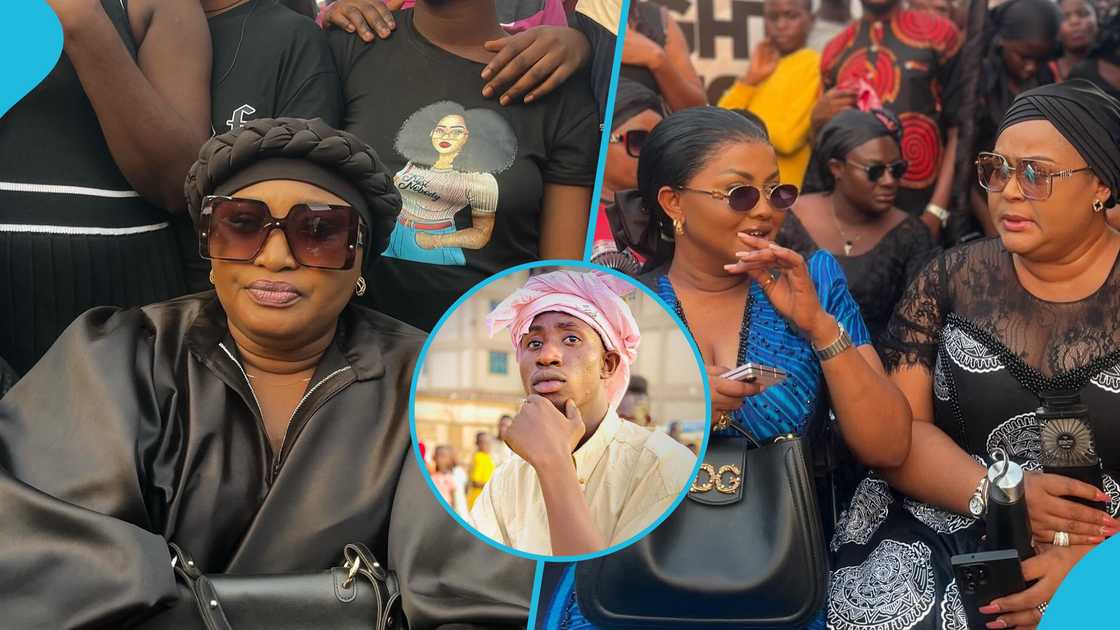 C Confion's funeral, Nana Ama McBrown, Vivian Jill, Ras Nene, Kumasi, Lil Win, Kwaku Manu, Kumawood stars