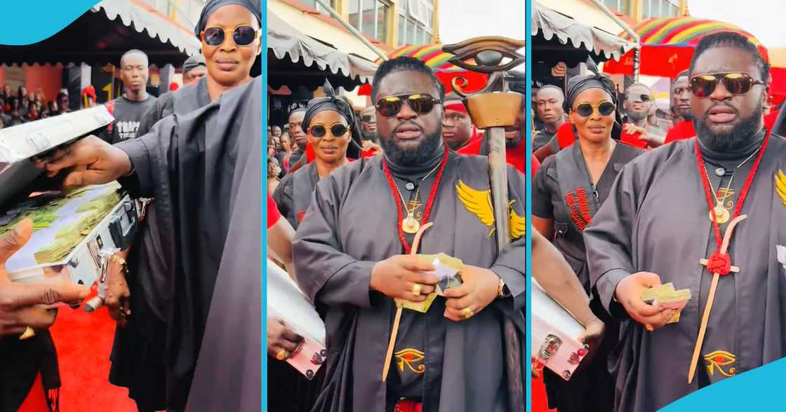 Ajagurajah, Ajagurajah Mamponghene's funeral, Mamponghene's funeral, Ajagurajah sprays money, Ajagurajah cash, Ajagurajah funeral Ajagurajah, Ajagurajah Mamponghene's funeral, Mamponghene's funeral, Ajagurajah sprays money, Ajagurajah cash, Ajagurajah funeral