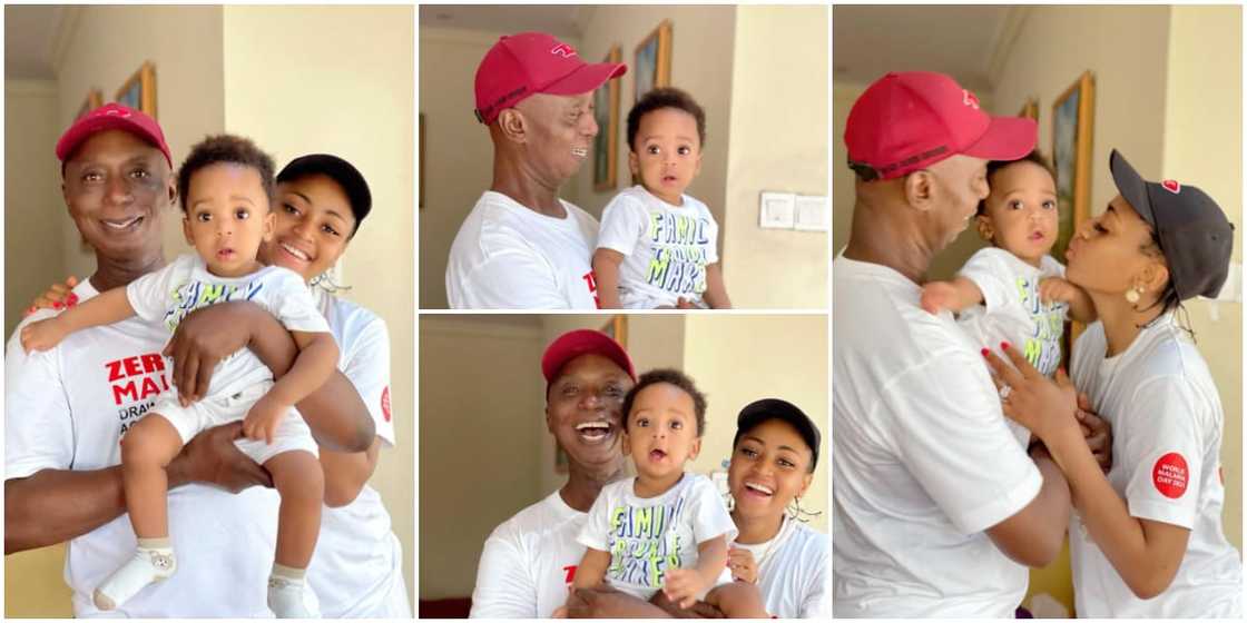 Regina Daniels and Ned Nwoko Flood IG with Heart-Melting Family Pictures as Son clocks 10 Months Regina Daniels and Ned Nwoko Flood IG with Heart-Melting Family Pictures as Son clocks 10 Months