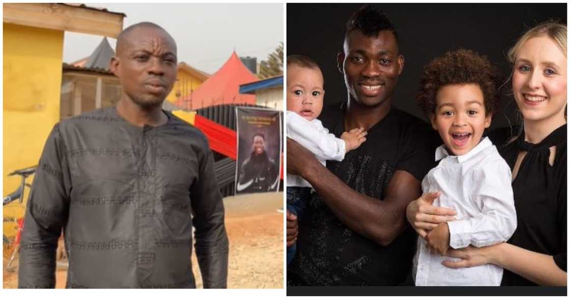 Photo Of Christian Atsu, his brother and family Photo Of Christian Atsu, his brother and family