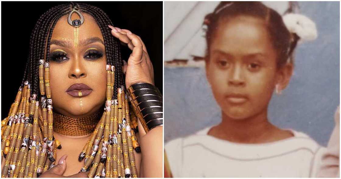 Vivian Jill shares throwback childhood photos. Vivian Jill shares throwback childhood photos.