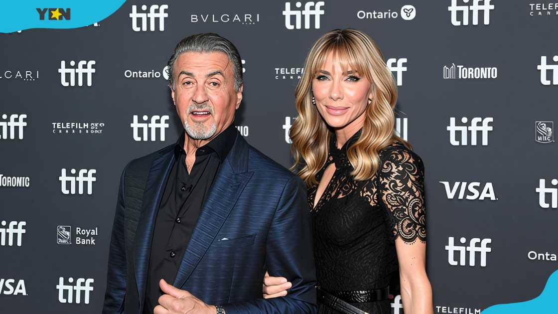 Sylvester Stallone and Jennifer Flavin attend Netflix's "Sly" world premiere in Toronto, Ontario. Sylvester Stallone and Jennifer Flavin attend Netflix's "Sly" world premiere in Toronto, Ontario.