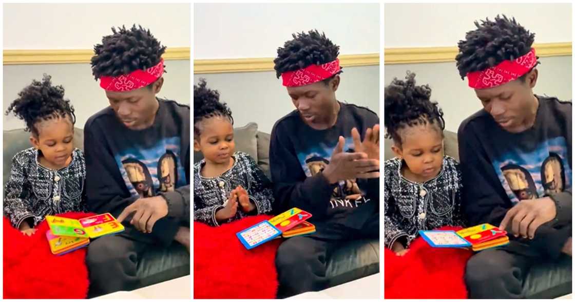 Strongman's Adorable Daughter Simona Displays Intelligence While Studying her ABCs Strongman's Adorable Daughter Simona Displays Intelligence While Studying her ABCs