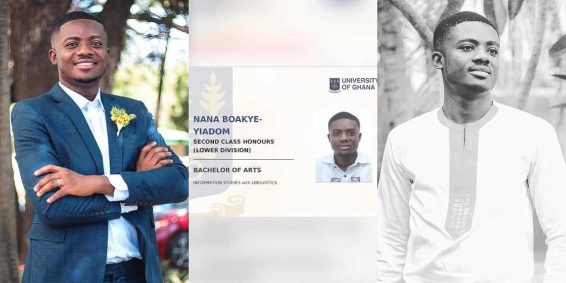 Meet Nana Boakye-Yiadom: The young man who used 10 years to get his first degree Meet Nana Boakye-Yiadom: The young man who used 10 years to get his first degree