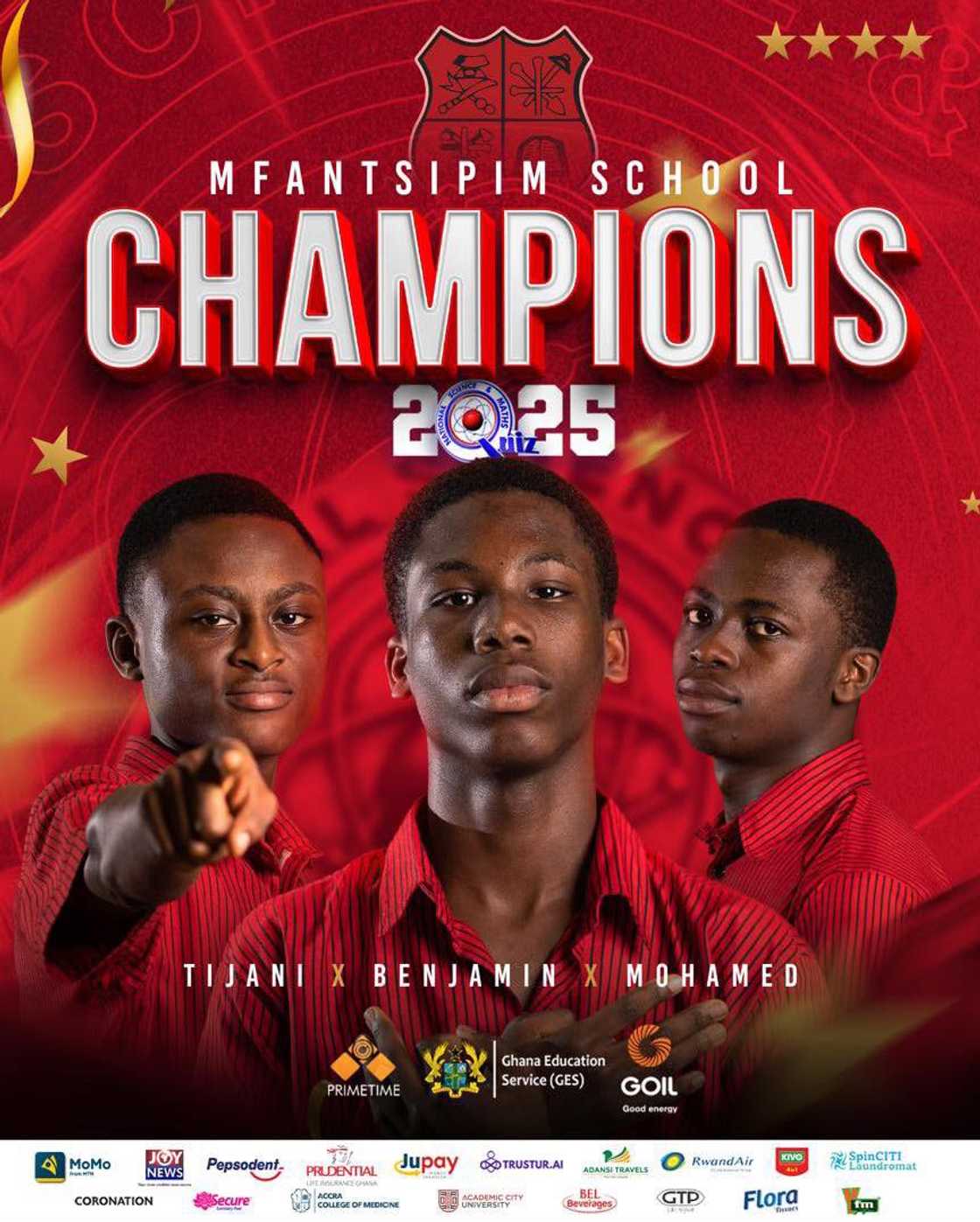 NSMQ, Ghana, Mfantsipim, School, WAEC, WASSCE