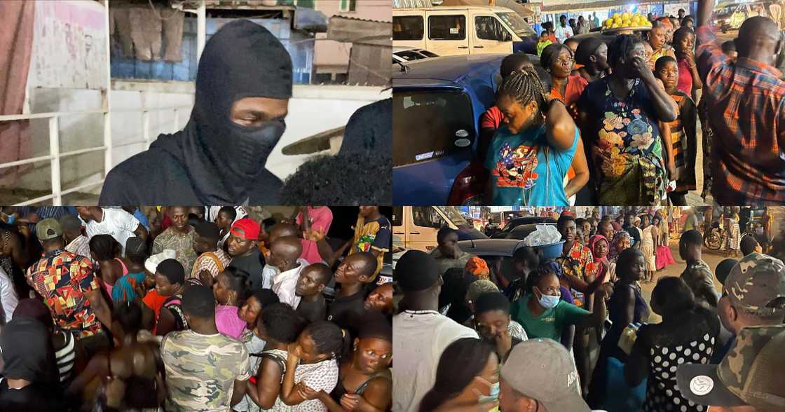 GH rick kid Shuga Kwami spotted sharing live chicken, rice, others on holiday (video) GH rick kid Shuga Kwami spotted sharing live chicken, rice, others on holiday (video)