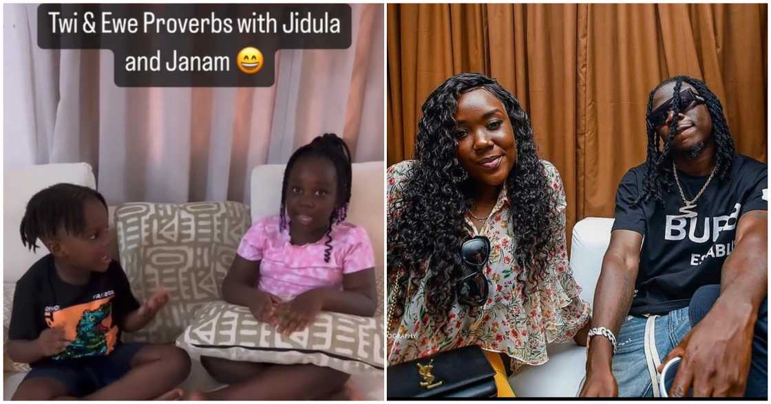 Stonebwoy's adorable family. Stonebwoy's adorable family.