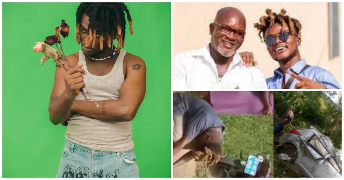 Ghanaian musician Quamina MP talks about life after his father's death Ghanaian musician Quamina MP talks about life after his father's death