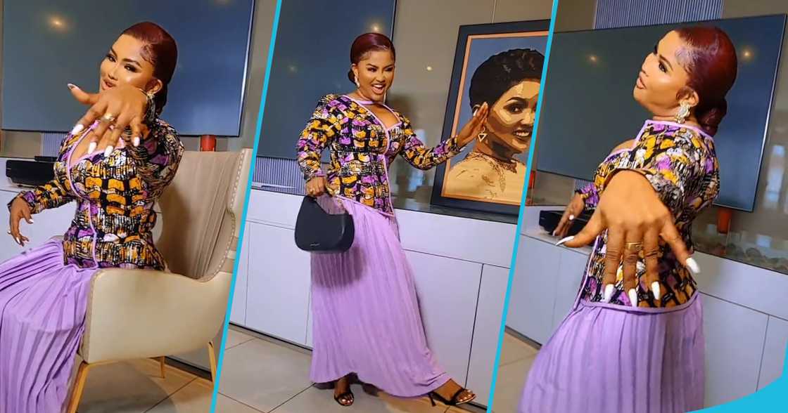 Nana Ama McBrown shows off her wedding ring and debunks divorce rumours Nana Ama McBrown shows off her wedding ring and debunks divorce rumours
